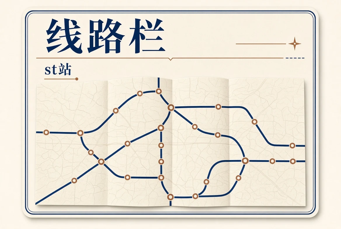 线路栏|把不同故事放进更长的阅读路线